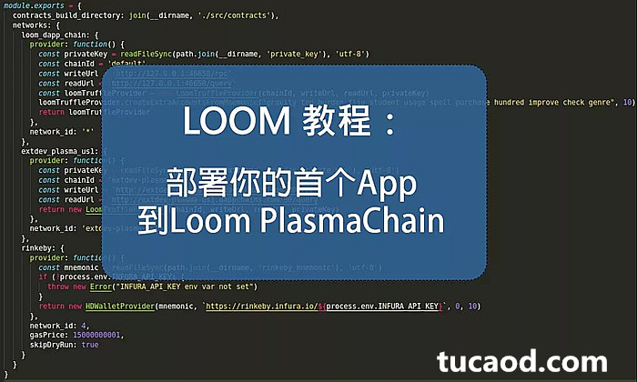 Loom PlasmaChain部署DAPP_安装 Loom、设置环境和生成密钥