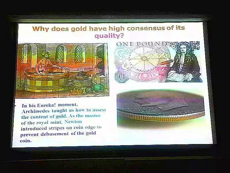 为什么对金有那么大的认识呢？阿基米德-牛顿