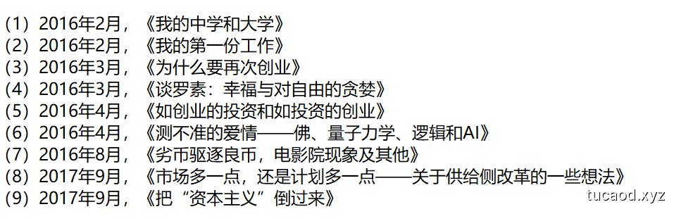 王兴们清理了「后花园」饭否 张一鸣 @冯仑风马牛
