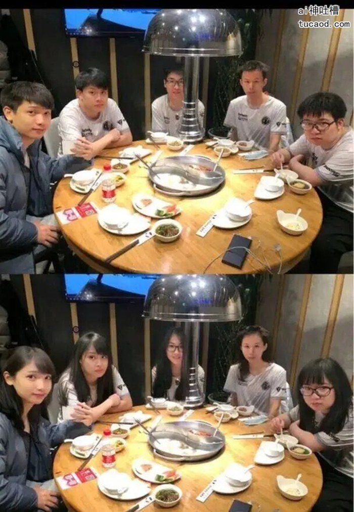 历史照片：男性发型示例