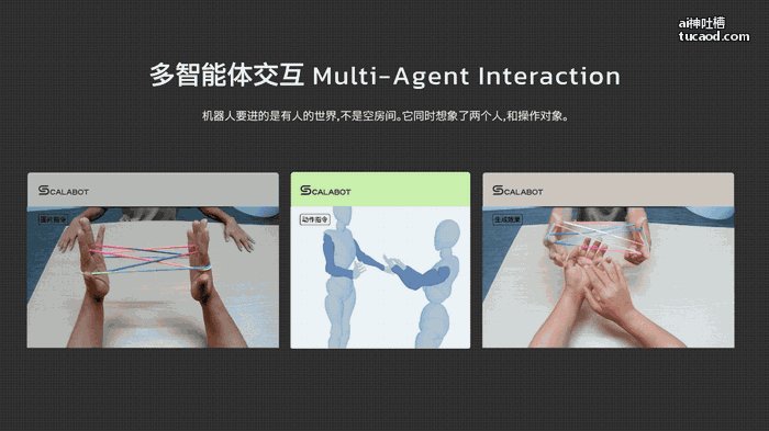 CALABOT 多智能体交互演示:双人翻绳协作场景