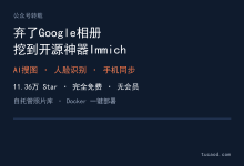 Immich:AI搜图、人脸识别、手机同步全免费,替代谷歌相册@AI Agent@雨田Amy-Ai神吐槽