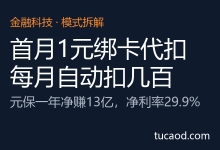 互联网保险【绑卡代扣】投流圈的抢人逻辑：保险不退费比贷款更强硬@一本财经-AI神吐槽