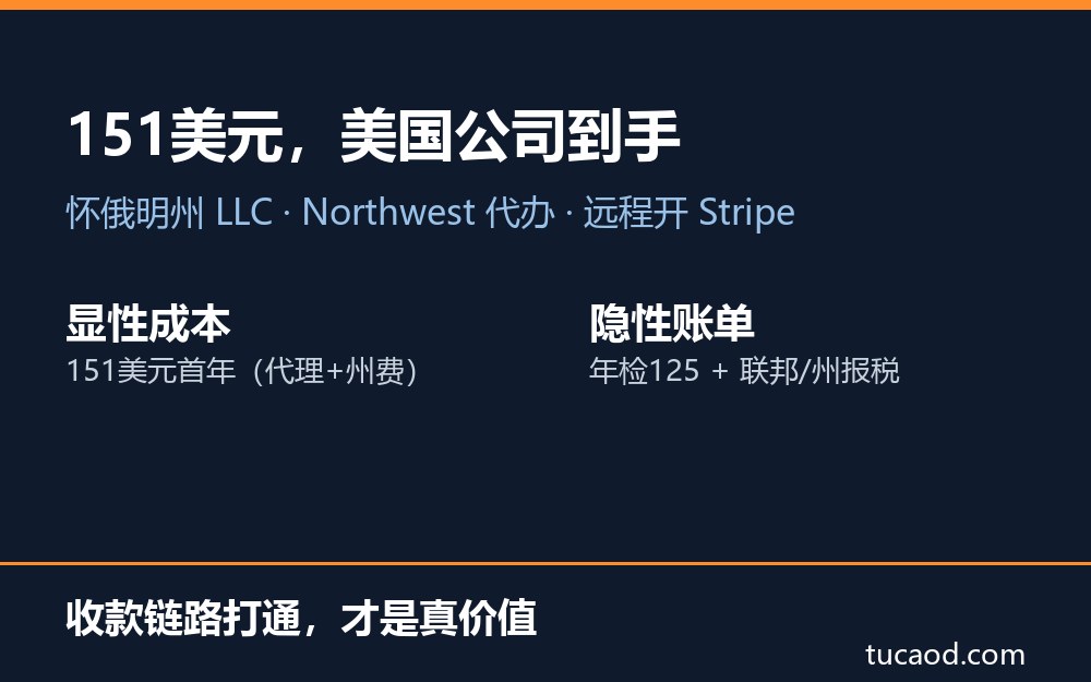 151美元注册美国公司：完整实操与避坑