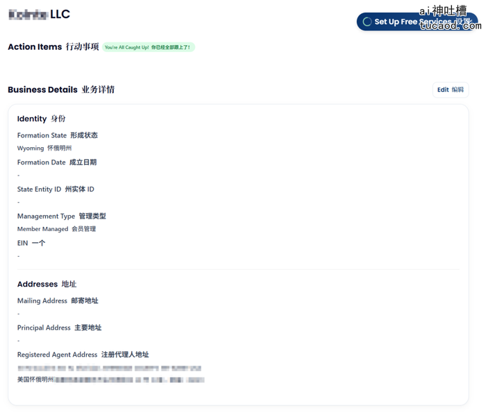 潇然美国公司注册教程配图：公司类型是WyomingLLC，管理类型是MemberManaged