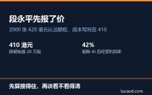 段永平等腾讯从480跌到280才建仓@星球商业评论-AI神吐槽